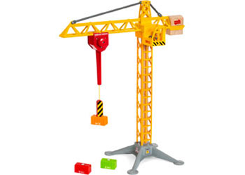 BRIO - Construction Crane w Lights 5 Pieces