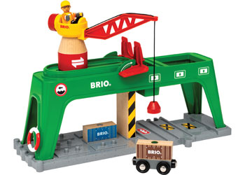 BRIO - Container Crane 6 Pieces