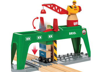 BRIO - Container Crane 6 Pieces