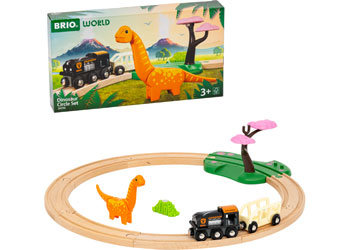 BRIO - Dinosaur Circle Set 12 Pieces