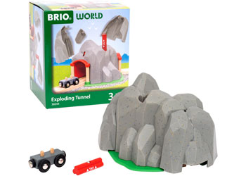 BRIO - Exploding Tunnel 3 Pieces
