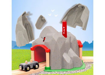 BRIO - Exploding Tunnel 3 Pieces