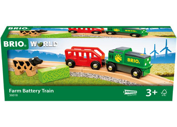 BRIO - Farm Battery Train