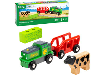BRIO - Farm Battery Train