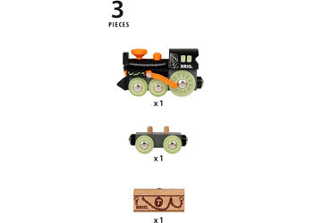 BRIO - Ghost Train 3 Pieces