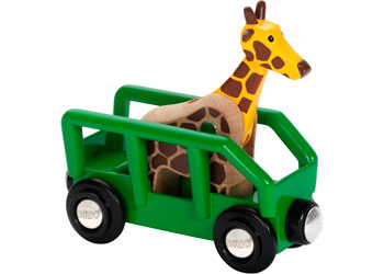 BRIO - Giraffe and Wagon 2 Pieces