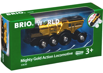 BRIO - Mighty Gold Action Locomotive