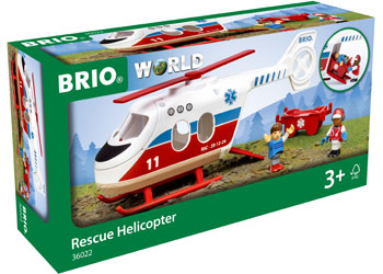 BRIO - Rescue Helicopter 4 Pieces