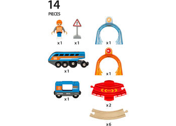 BRIO - Smart Tech Action Tunnel Circle Set
