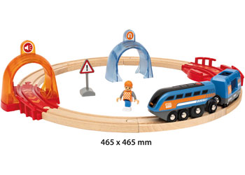 BRIO - Smart Tech Action Tunnel Circle Set