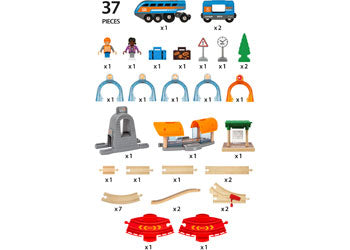 BRIO - Smart Tech Action Tunnel Travel Set
