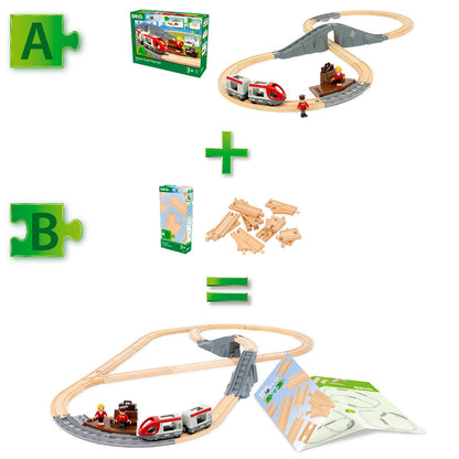 BRIO - Starter Track Pack 12 Pieces