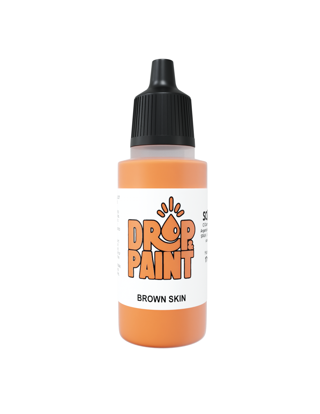 Scale 75 Drop and Paint 17ml - Brown Skin - Good Games