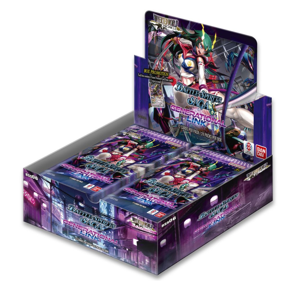 Battle Spirits Saga: Inverted World Chronicle - Generational Link: Booster Box [BSS06] - Good Games