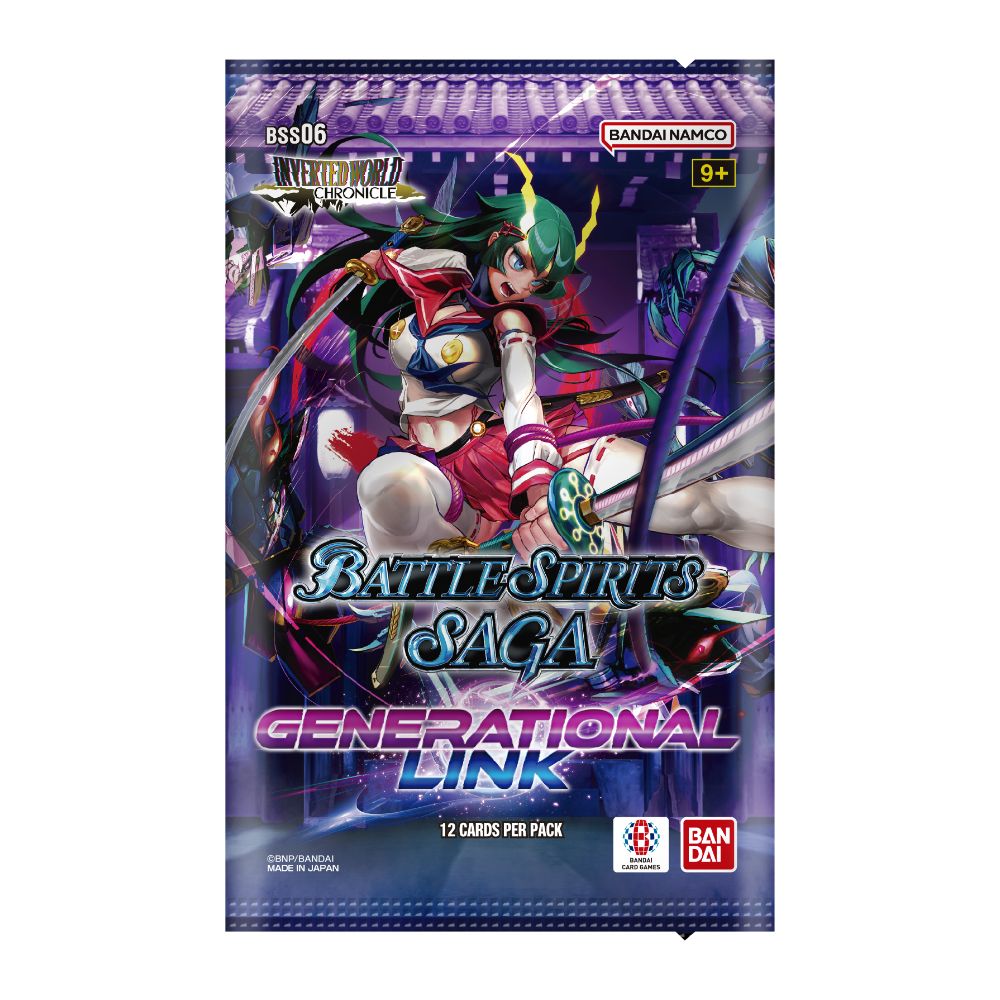 Battle Spirits Saga: Inverted World Chronicle - Generational Link: Booster Pack [BSS06]