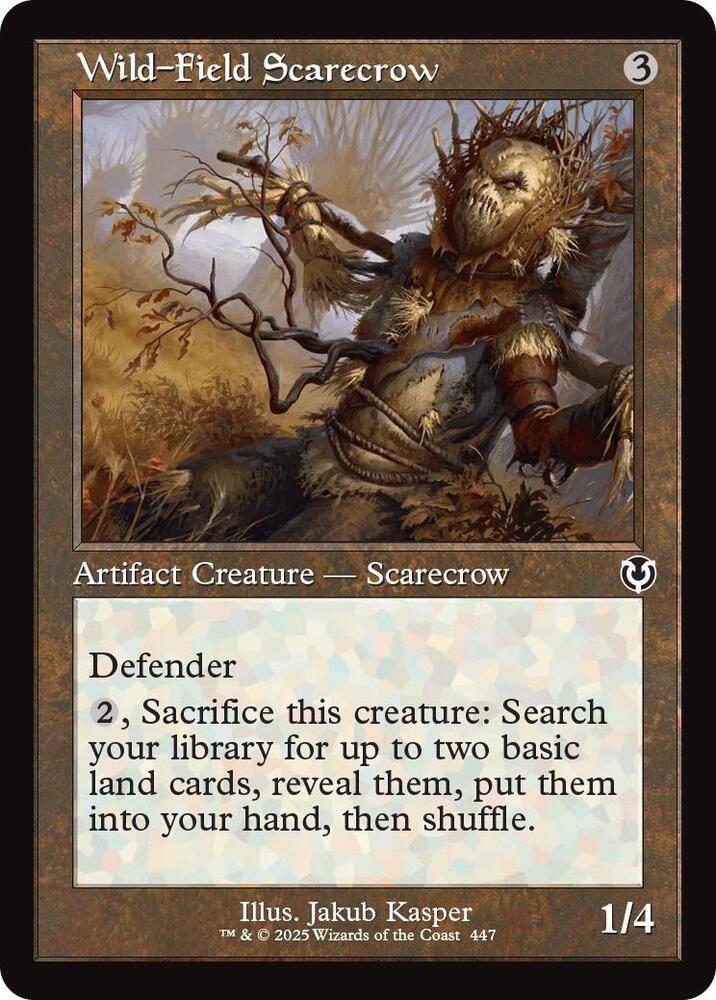 Wild-Field Scarecrow 447/287 (Innistrad Remastered)  - Retro Foil