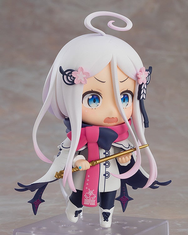 Back view of Arsnotoria Nendoroid showing cape and sculpted hair