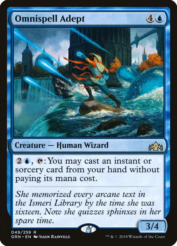 Omnispell Adept 49/259 (Guilds of Ravnica) 
