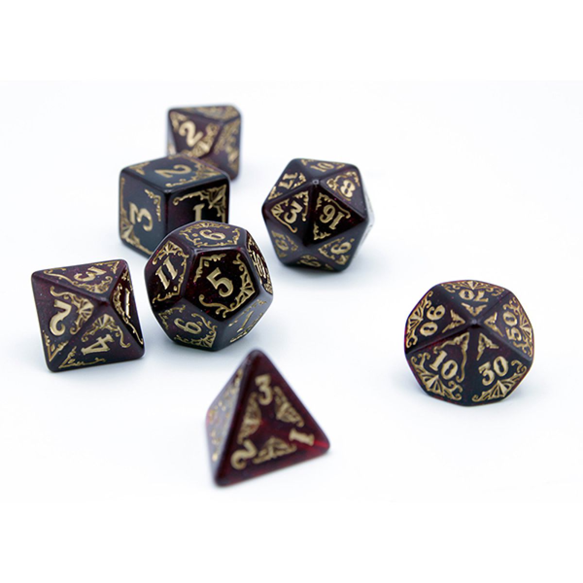 Q Workshop - Pathfinder - Avistan Dice Set 7 - Good Games
