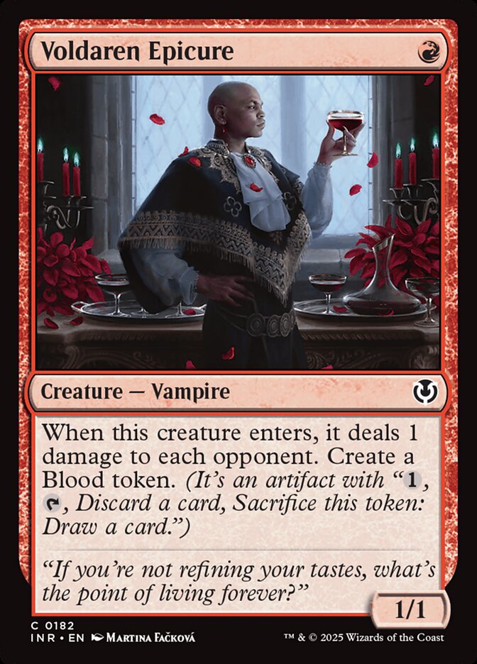 Voldaren Epicure 182/287 (Innistrad Remastered)  - Foil