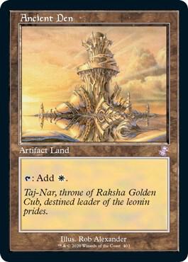 Ancient Den 403/289 (Time Spiral: Remastered)  - Foil