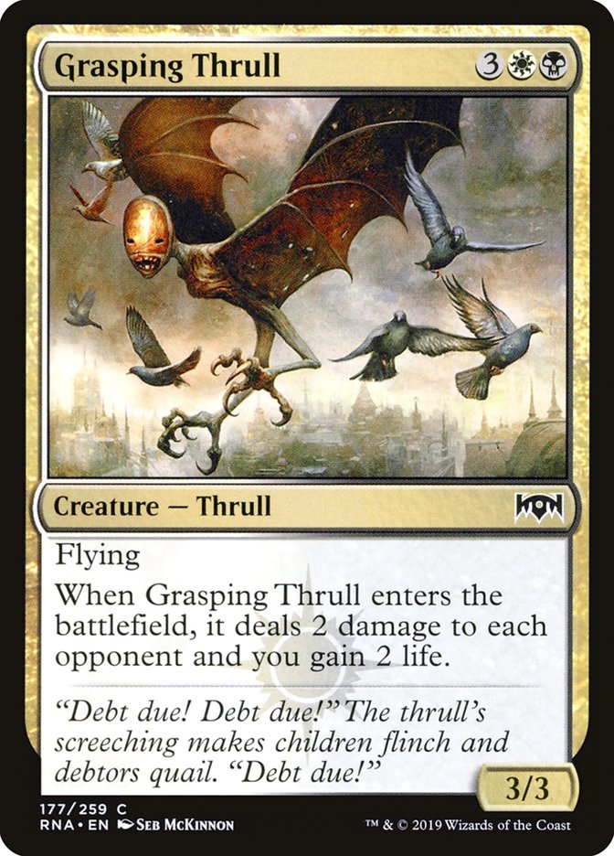 Grasping Thrull 177/259 (Ravnica Allegiance) 
