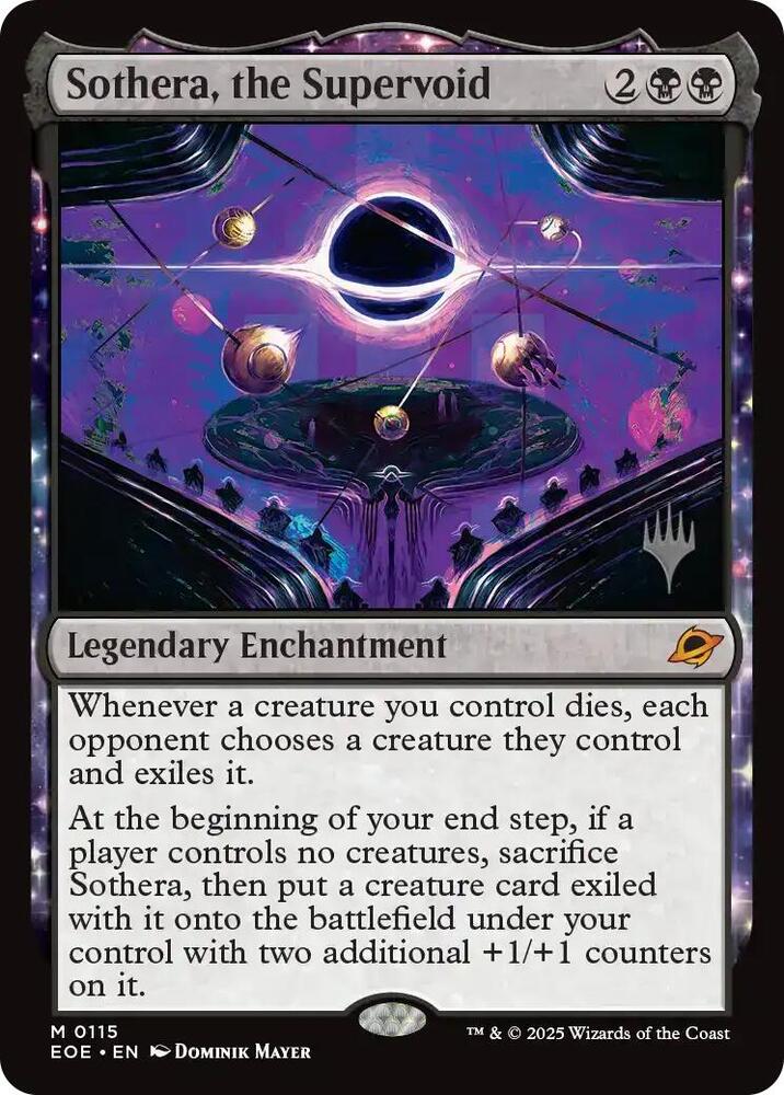 Sothera the Supervoid 115 (Promo Pack: Edge of Eternities) 