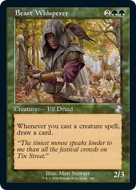 Beast Whisperer 356/289 (Time Spiral: Remastered) 