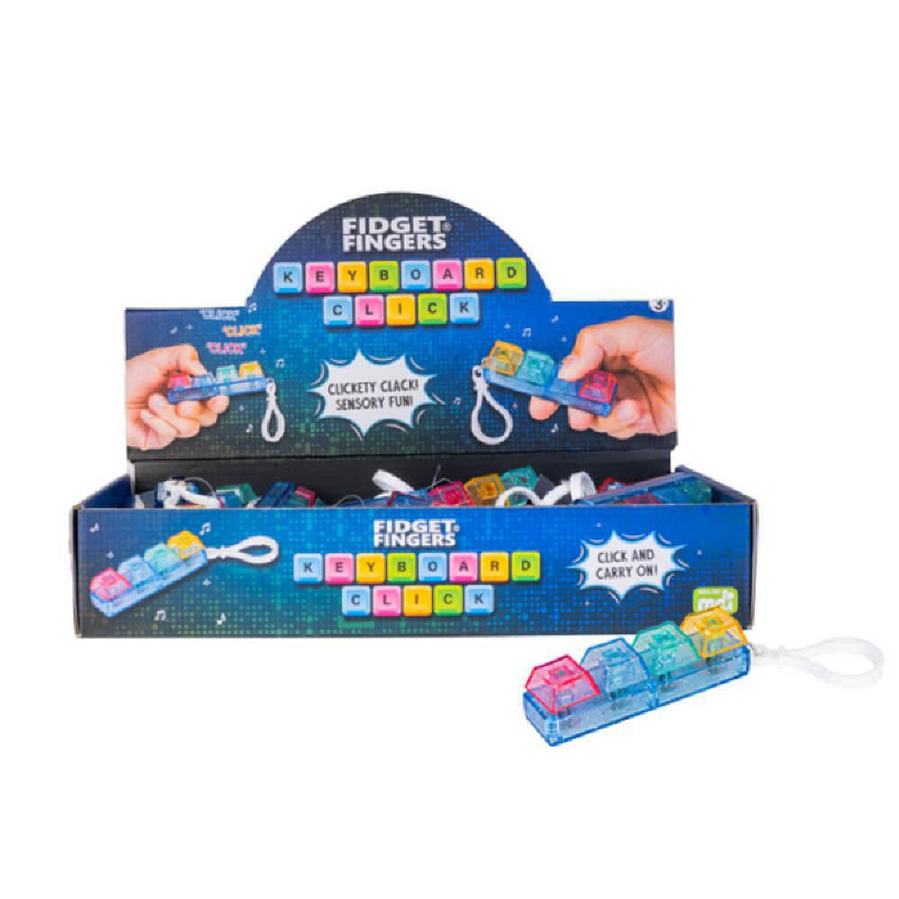 Fidget KeyChain Keyboard Click - Good Games