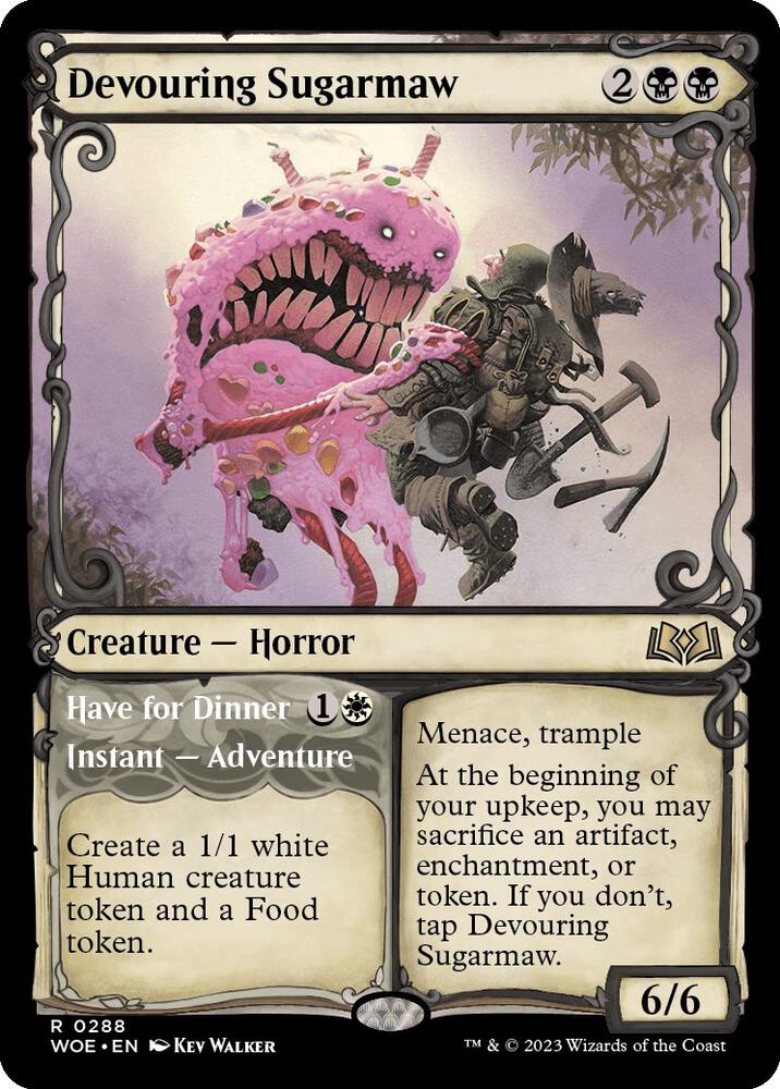 Devouring Sugarmaw // Have for Dinner 288 (Wilds of Eldraine)  - Showcase