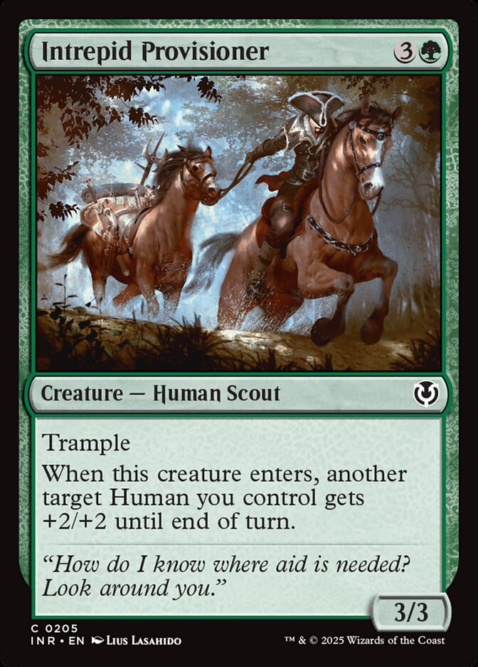 Intrepid Provisioner 205/287 (Innistrad Remastered)  - Foil