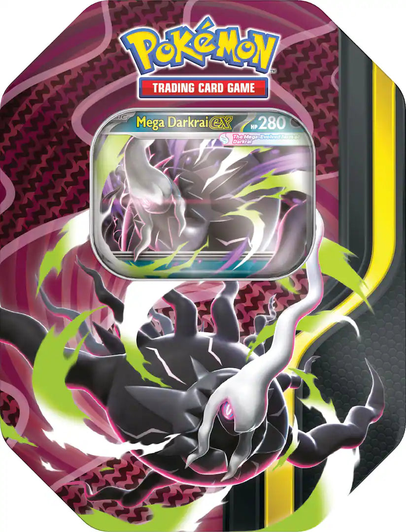 Pokémon TCG - Mega Forces Tin - Mega Darkrai ex (Preorder)