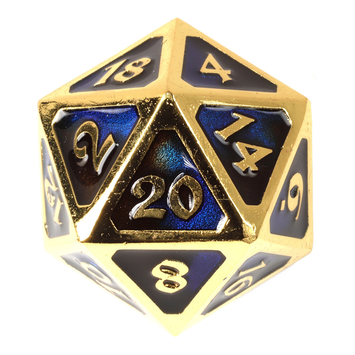 Dice sparkle like dragon treasure