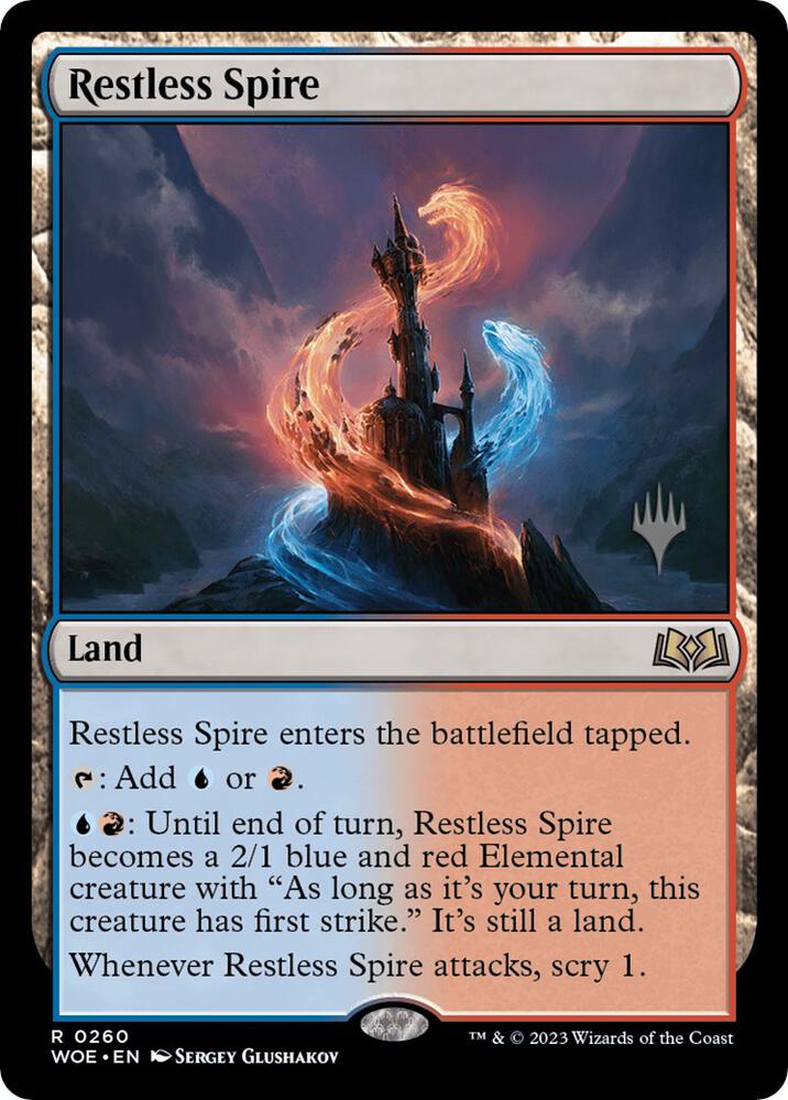 Restless Spire 260p/200 (Promo Pack: Wilds of Eldraine) 