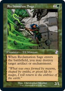 Reclamation Sage 366 (Time Spiral: Remastered)  - Foil