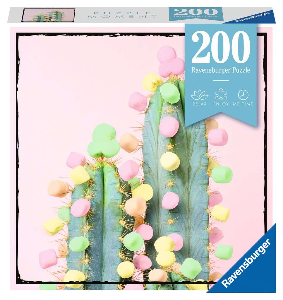 Ravensburger - Puzzle Moment - Marshmallow Cactus 200 Piece Jigsaw - Good Games