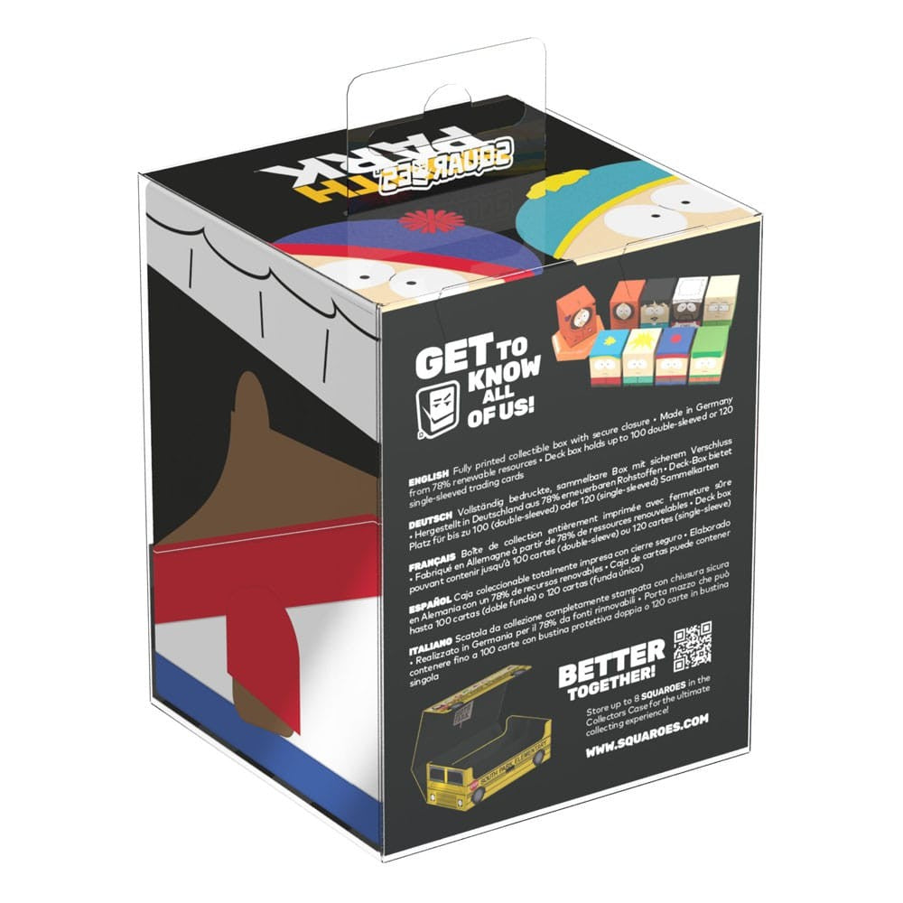 South Park trading card deck box featuring Stan Marsh on the lid