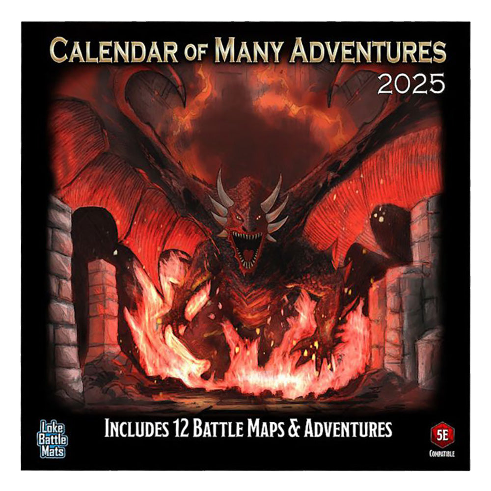 Calendar of Many Adventures 2025 (Preorder) - Good Games