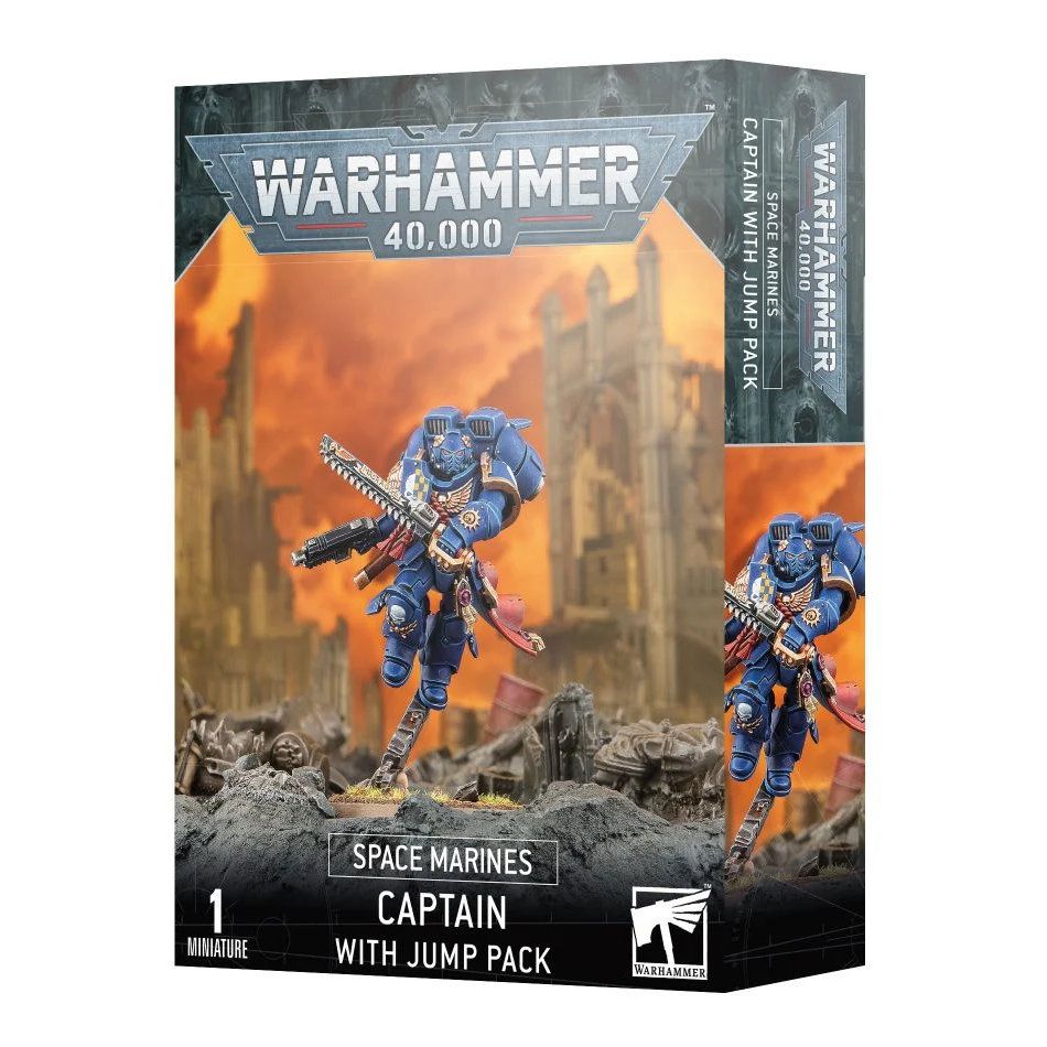 Space Marines: Captain With Jump Pack (48-17) - Good Games