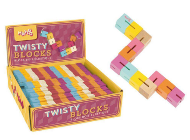 Majigg Twisty Blocks 15cm - Good Games
