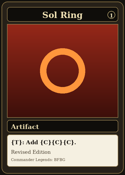 [PD-TEST] Sol Ring [Revised Edition]