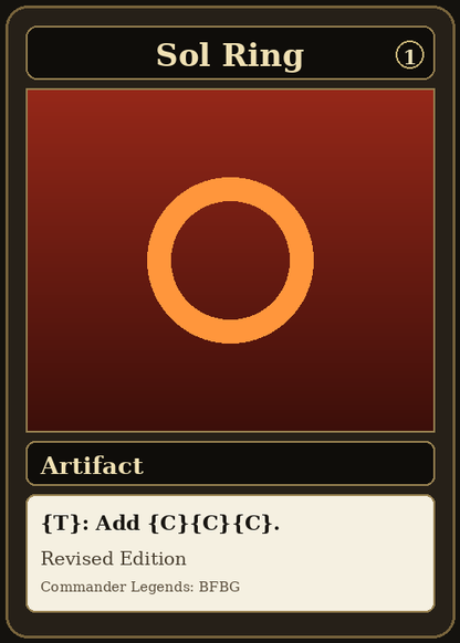 [PD-TEST] Sol Ring [Revised Edition]