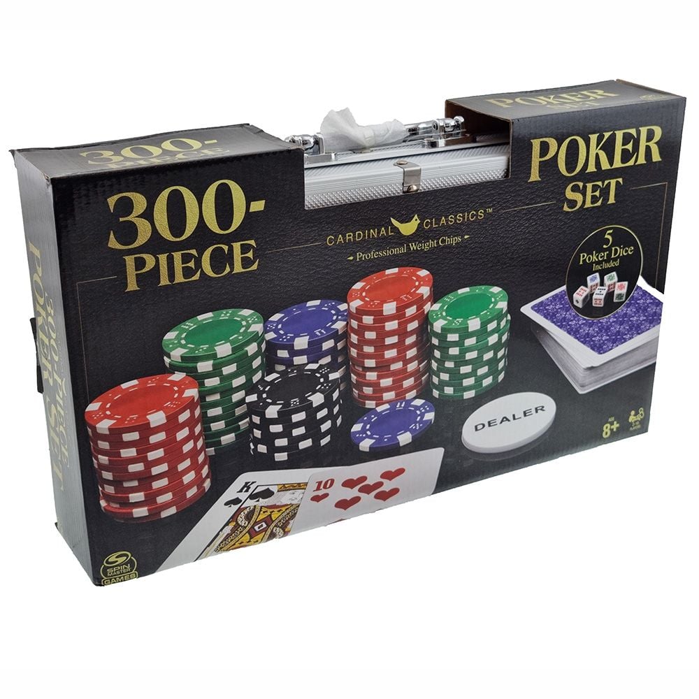 Cardinal Classics 300 pc Poker Set - Good Games