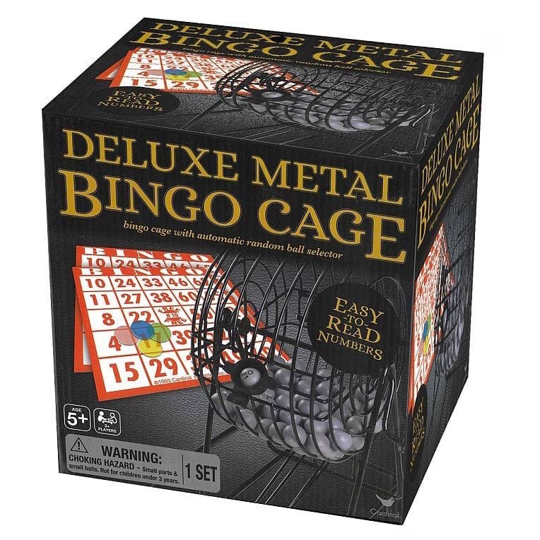 Bingo Metal Cage Cardinal