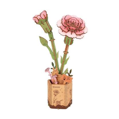Wood Bloom Pink Carnation - Good Games