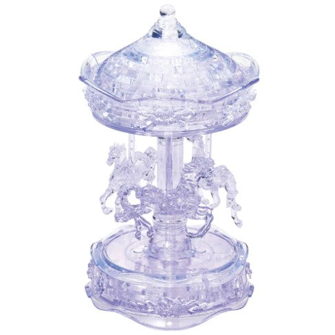3D Clear Carousel Crystal Puzzle - Good Games