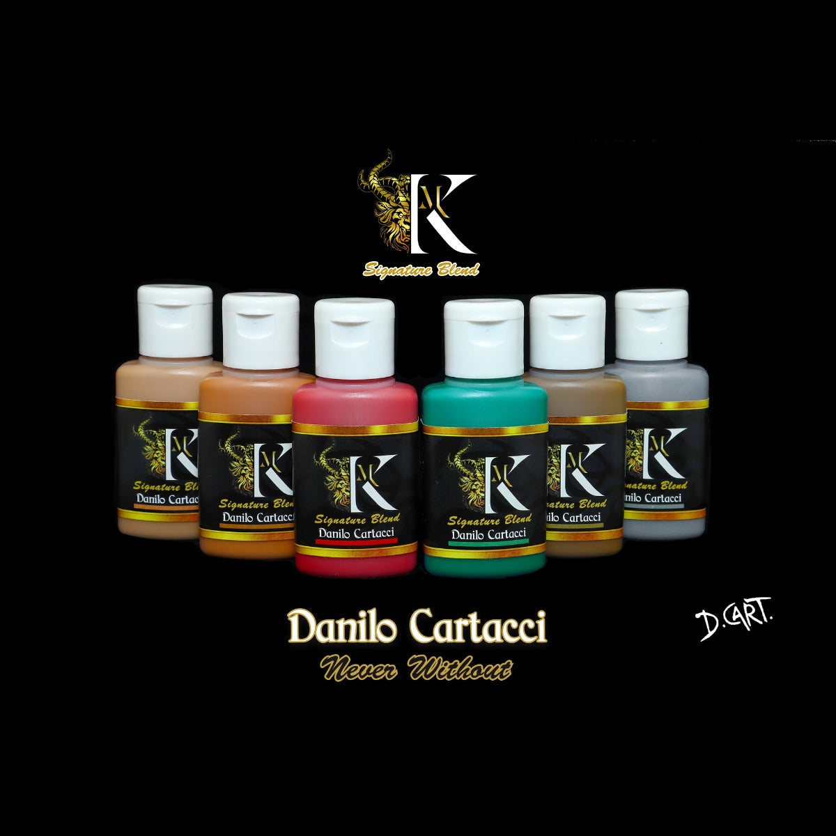 Kimera Kolors - Danilo Cartacci Signature Set - Never Without (6x30mL) - Good Games