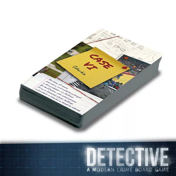 Detective: A Modern Crime Board Games - Case 6: Suburbia