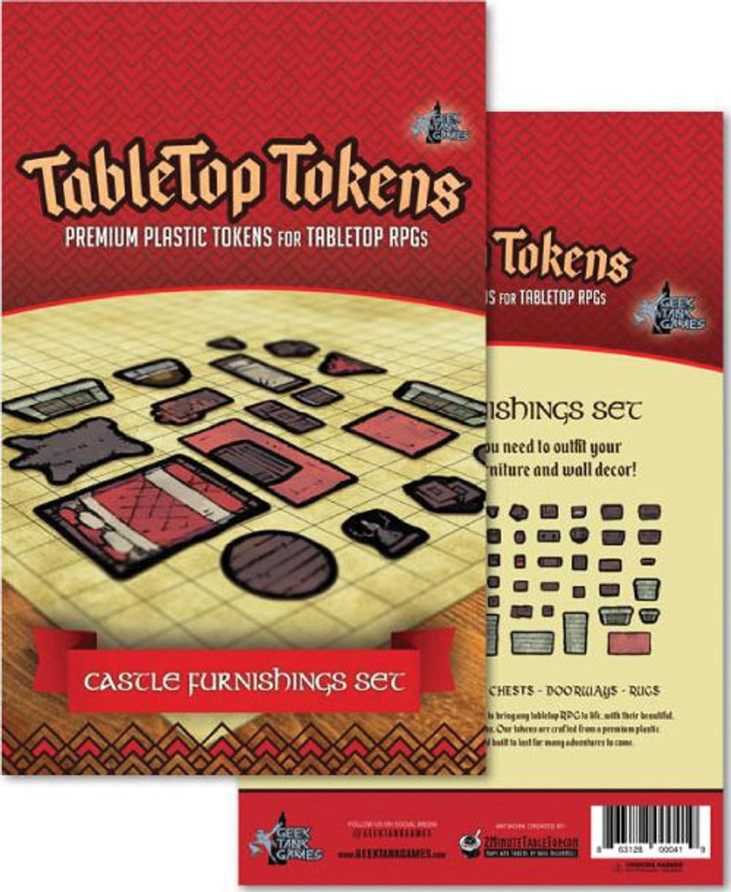 Tabletop Tokens - Castle Furniture Set - Good Games