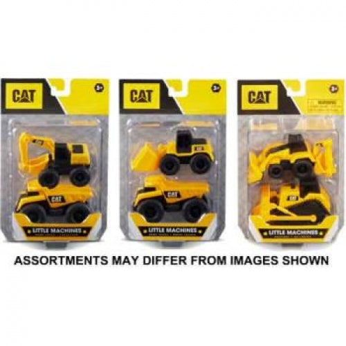 CAT Mini Machines 2 Pack Vehicles Assorted - Good Games